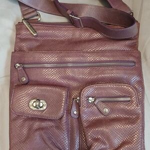 Brighton Purple Patterned Handbag